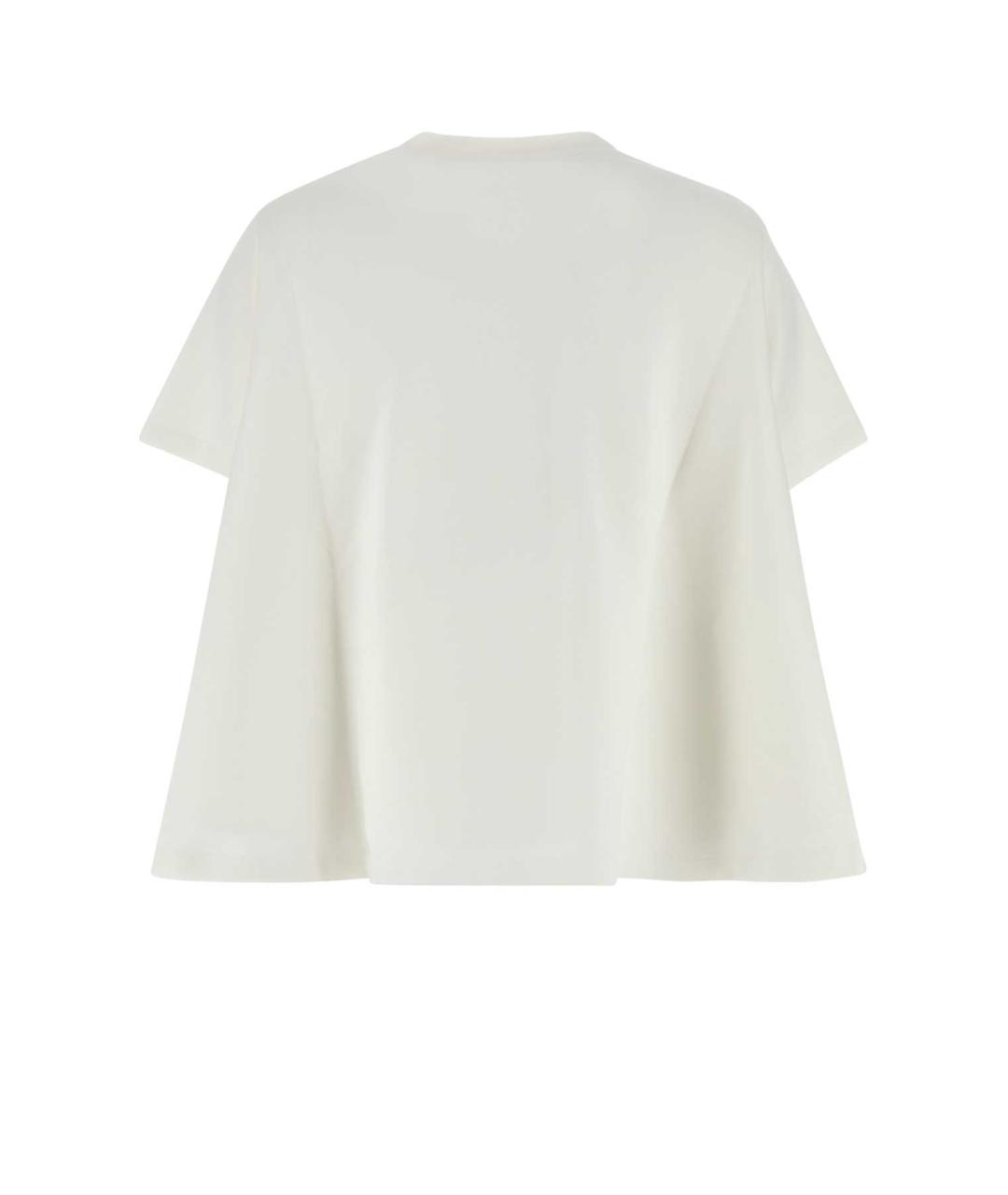 LOEWE Белая хлопковая футболка, фото 2