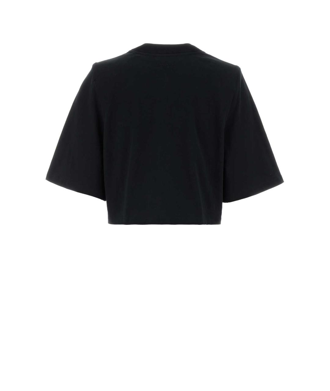 ISABEL MARANT Черная хлопковая футболка, фото 2