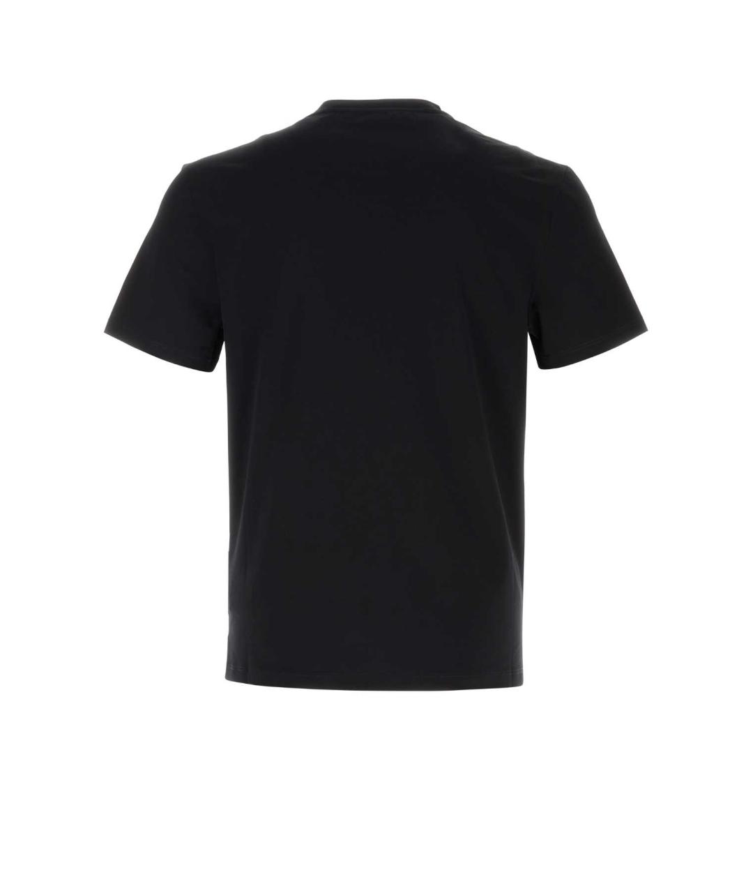 PRADA Черная хлопковая футболка, фото 2