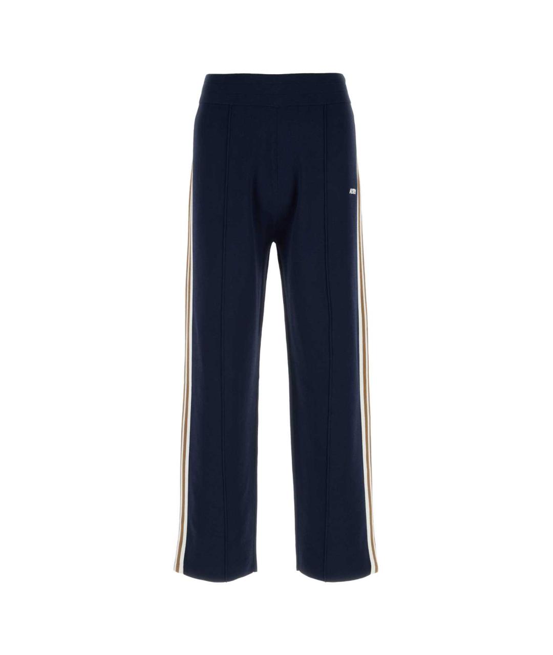 AUTRY Синие полиамидовые повседневные брюки, фото 1