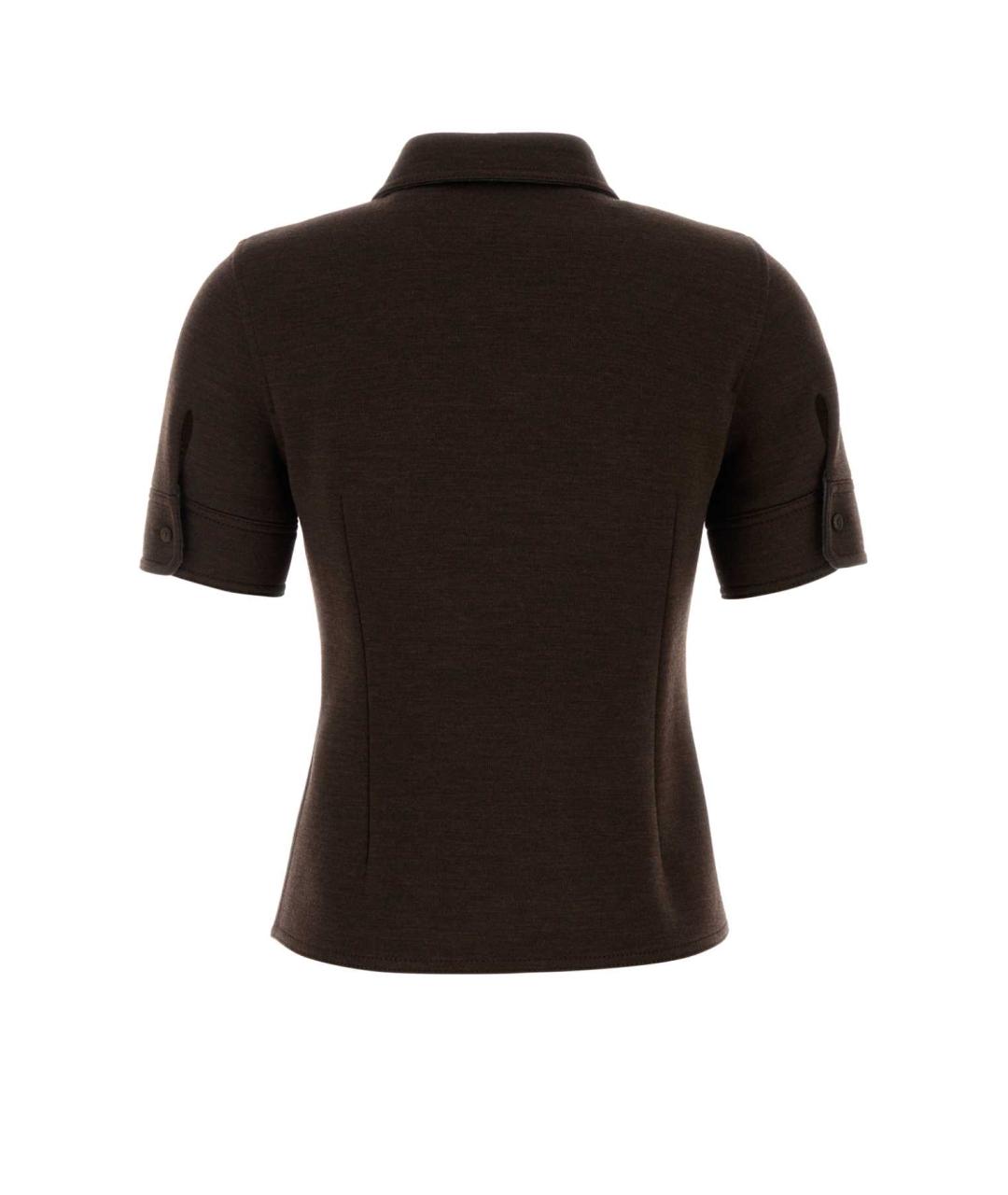 GUCCI Коричневая рубашка, фото 2