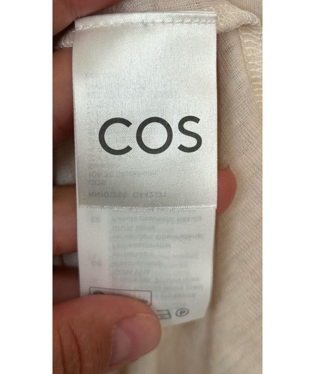 COS Бежевая шерстяная водолазка, фото 5