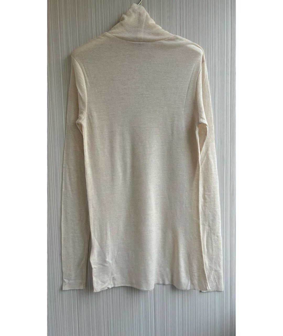COS Бежевая шерстяная водолазка, фото 4