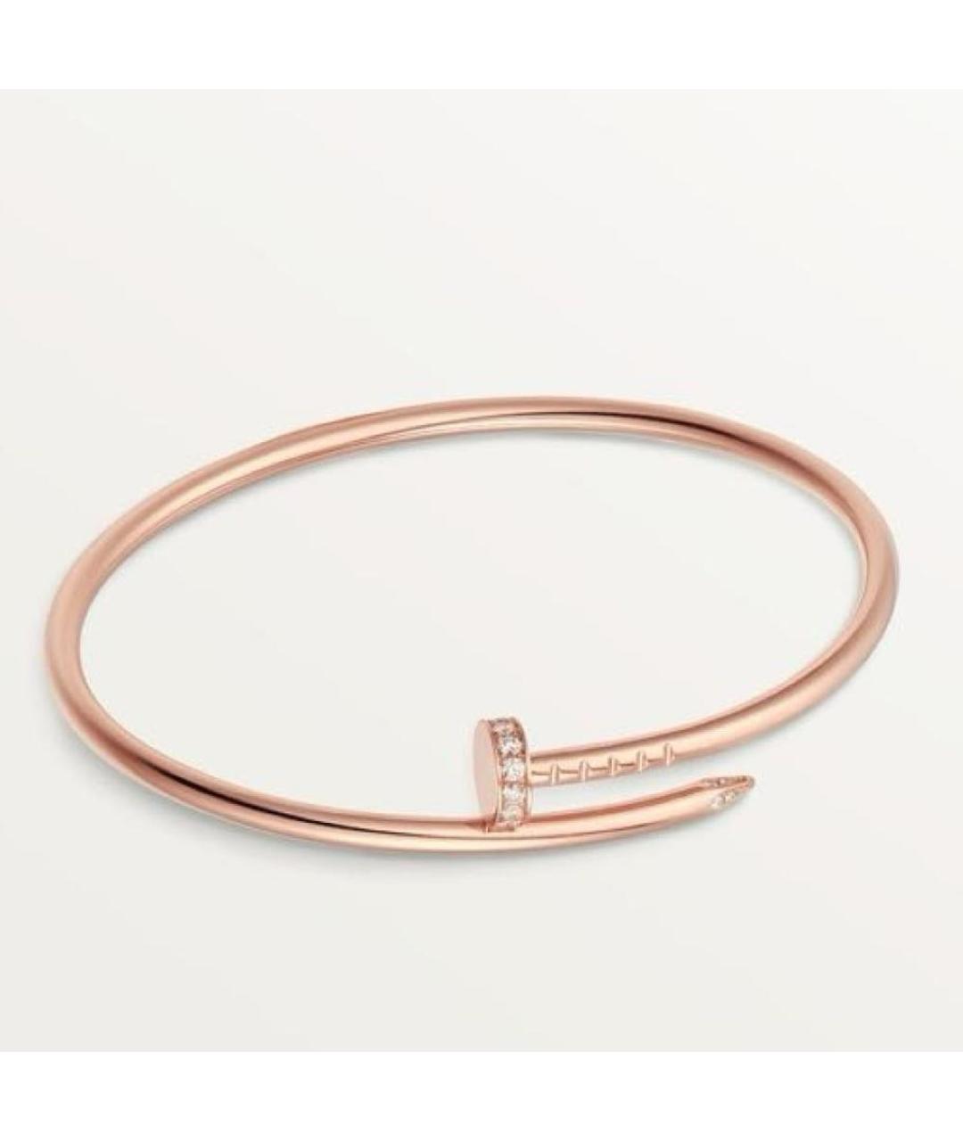 CARTIER Золотой браслет из розового золота, фото 2