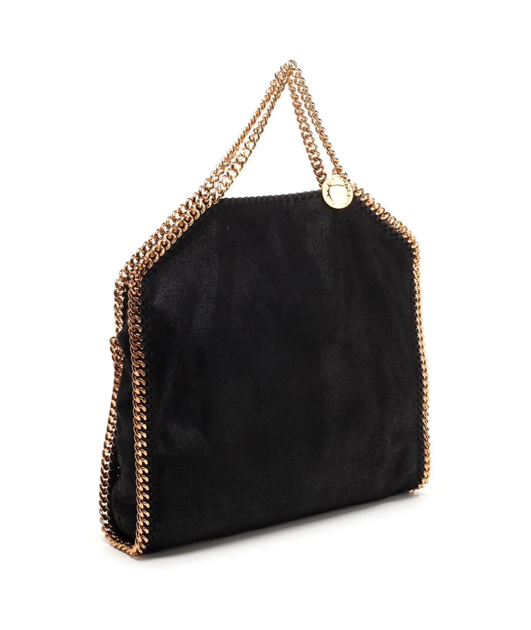 STELLA MCCARTNEY Черная сумка тоут из искусственной кожи, фото 3