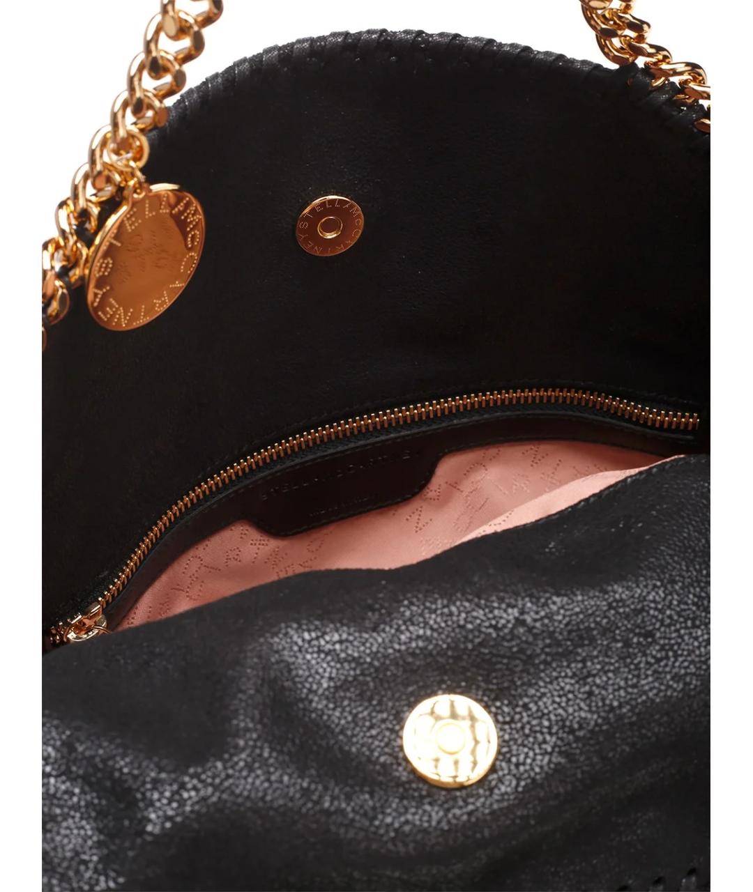 STELLA MCCARTNEY Черная сумка тоут из искусственной кожи, фото 4