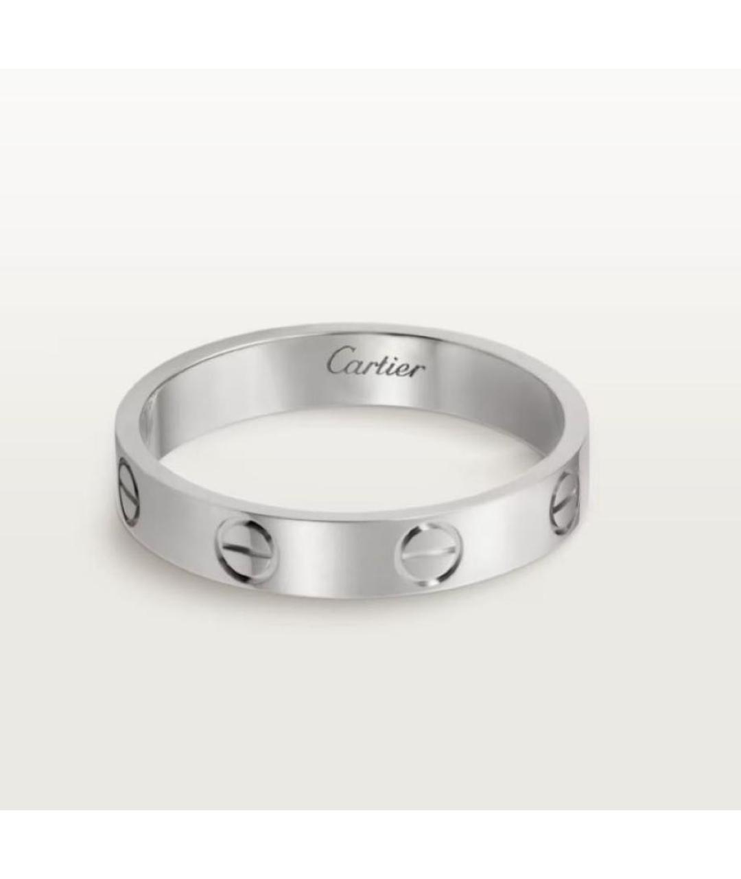 CARTIER Серебряное кольцо из белого золота, фото 2