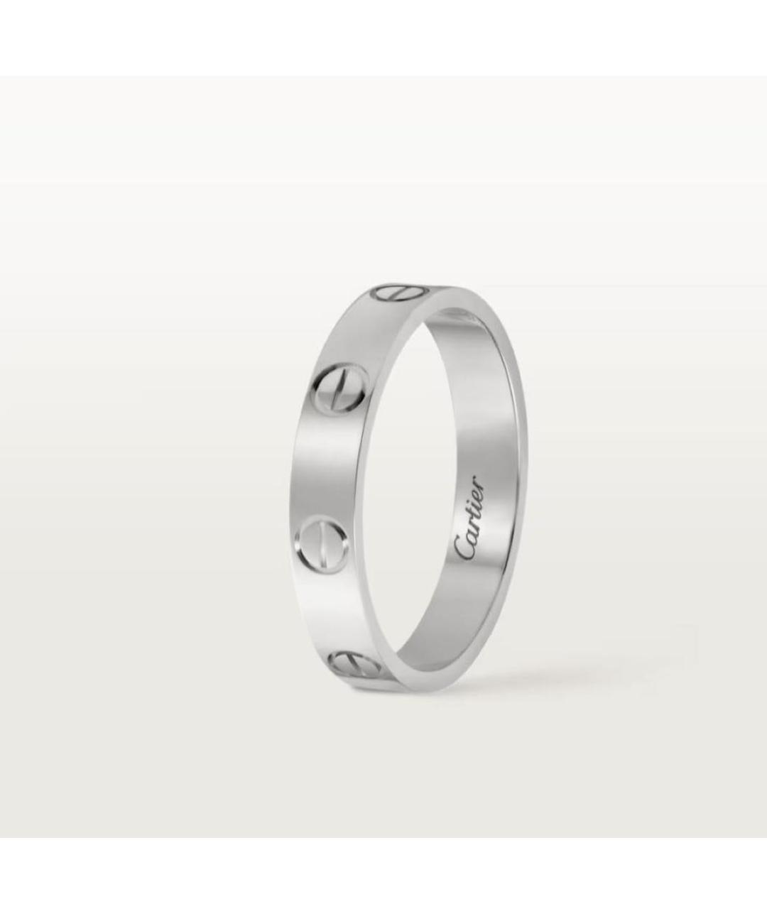 CARTIER Серебряное кольцо из белого золота, фото 3