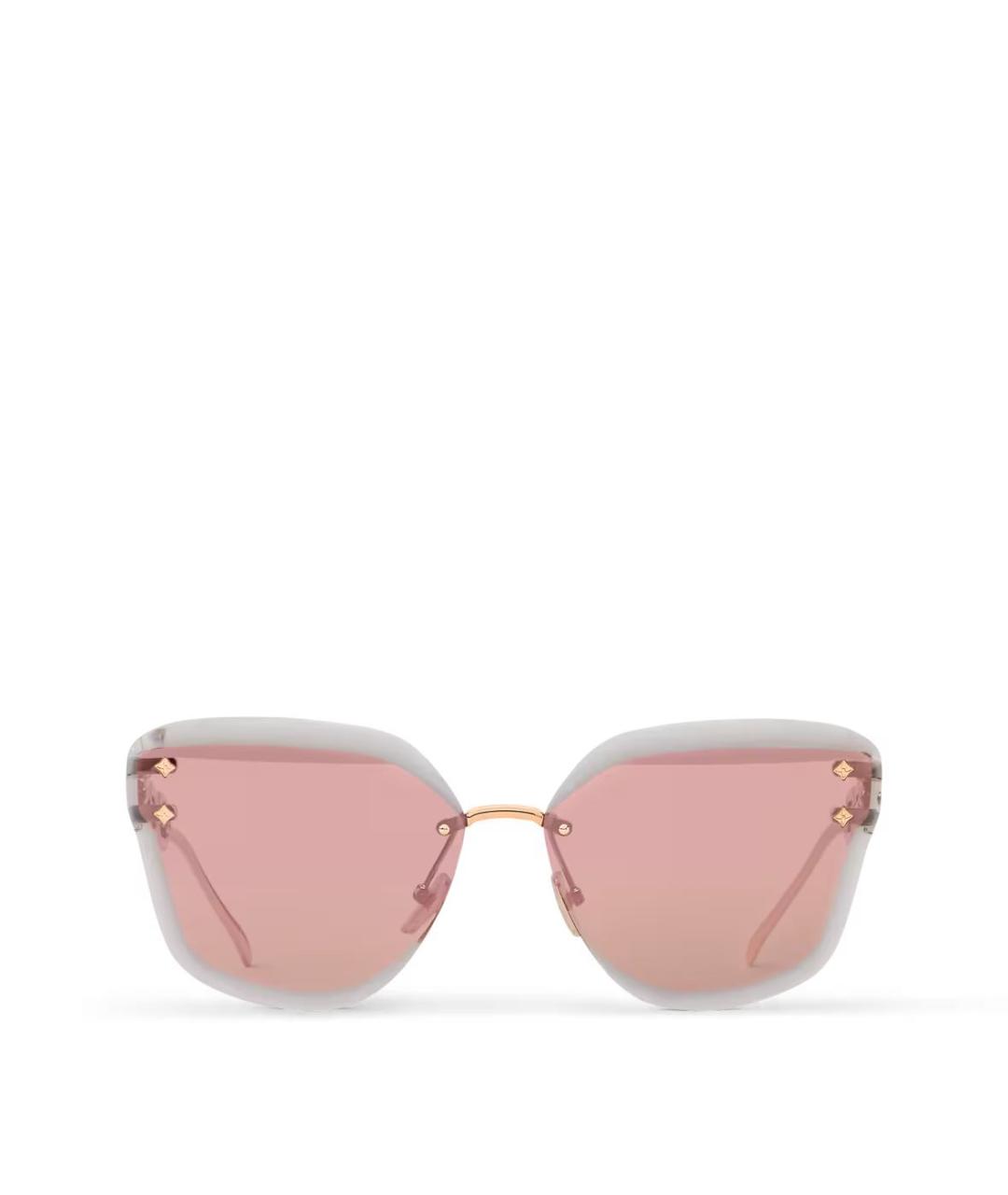 LOUIS VUITTON Желтые металлические солнцезащитные очки, фото 5