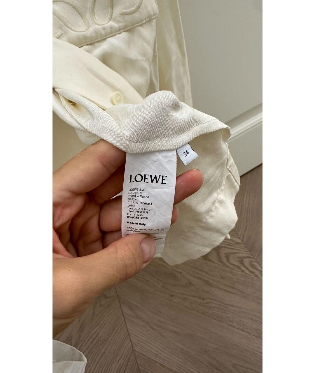 LOEWE Шелковая блузы, фото 5