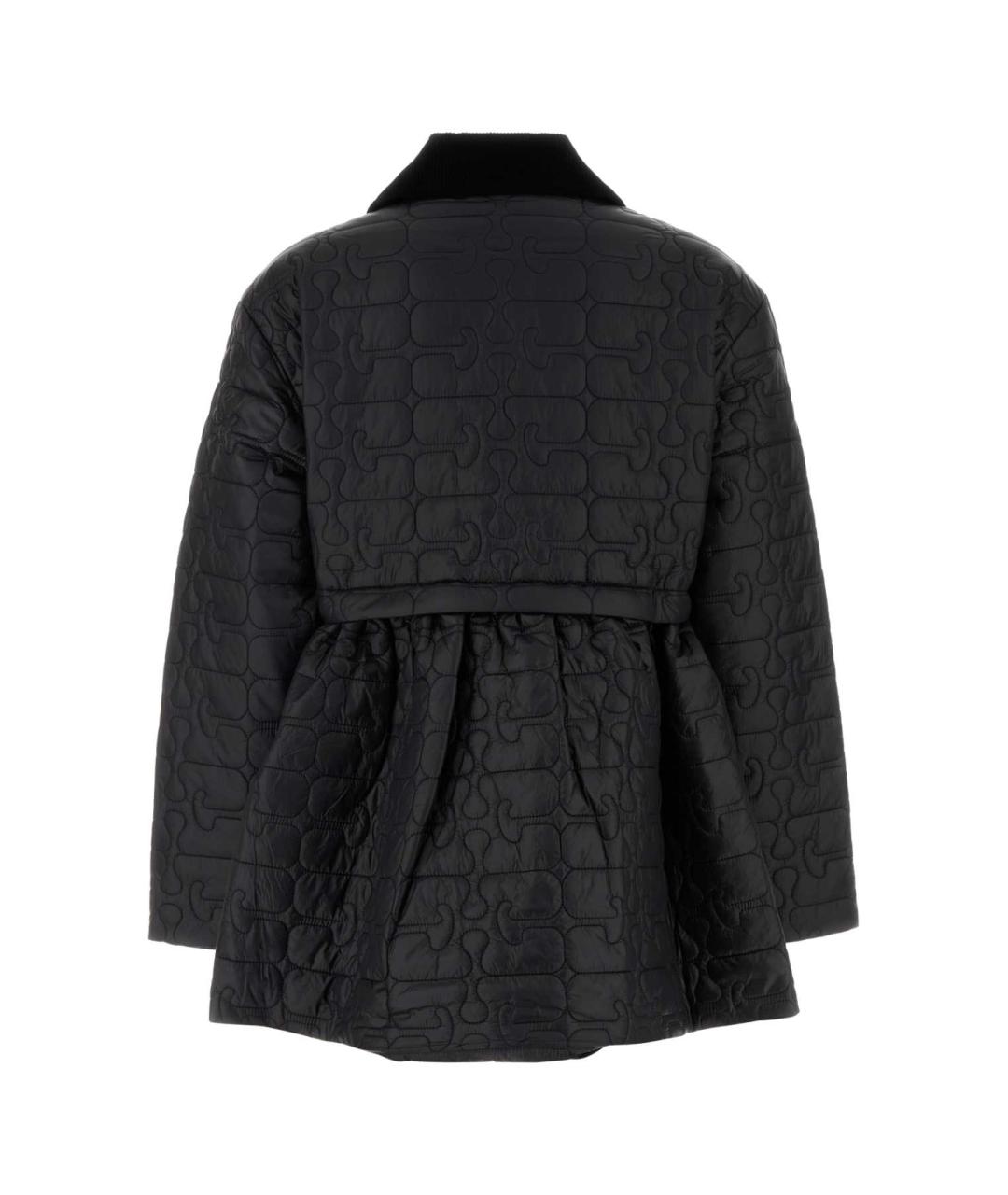 GANNI Черная полиамидовая куртка, фото 2