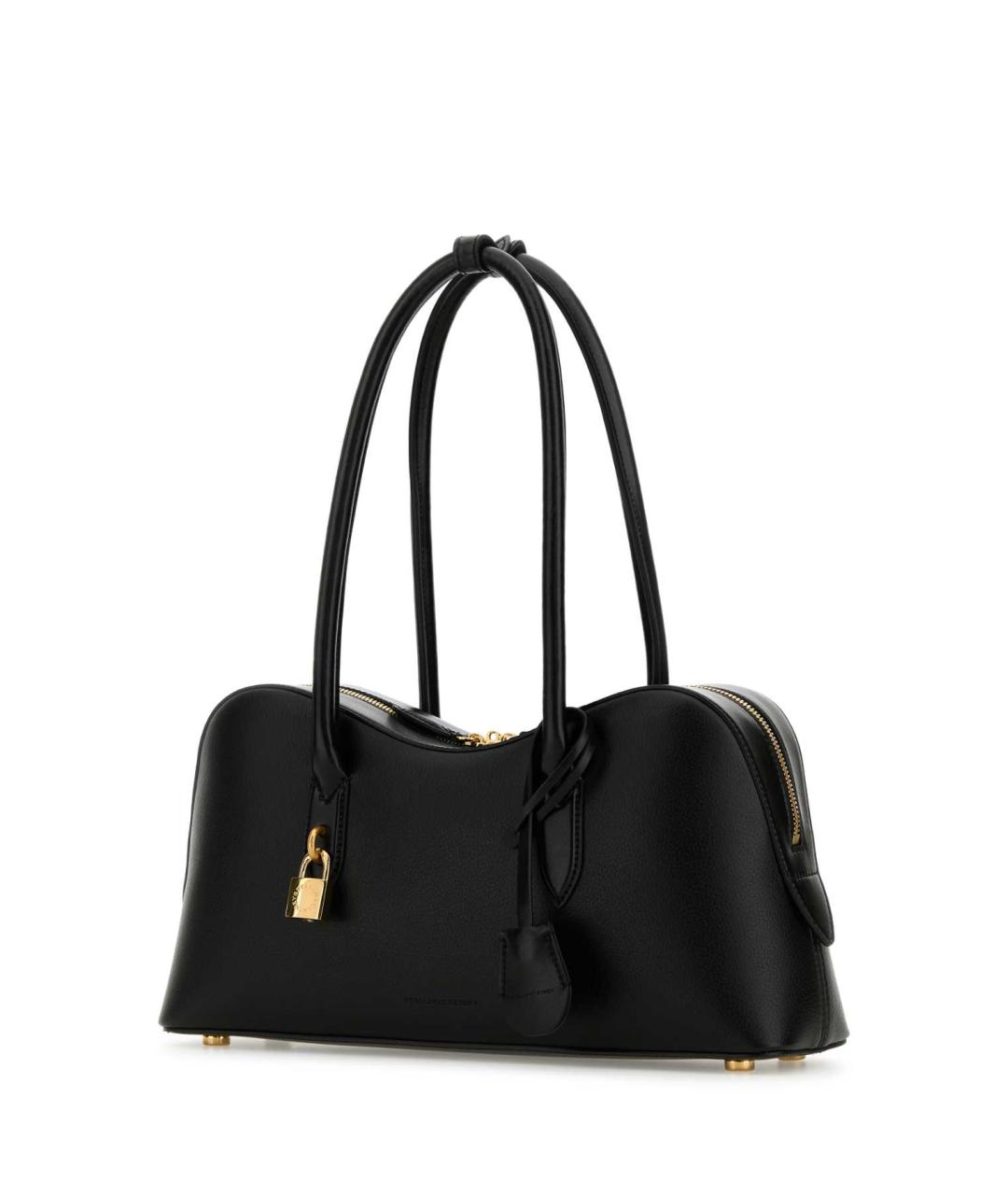 STELLA MCCARTNEY Черная сумка с короткими ручками из искусственной кожи, фото 2