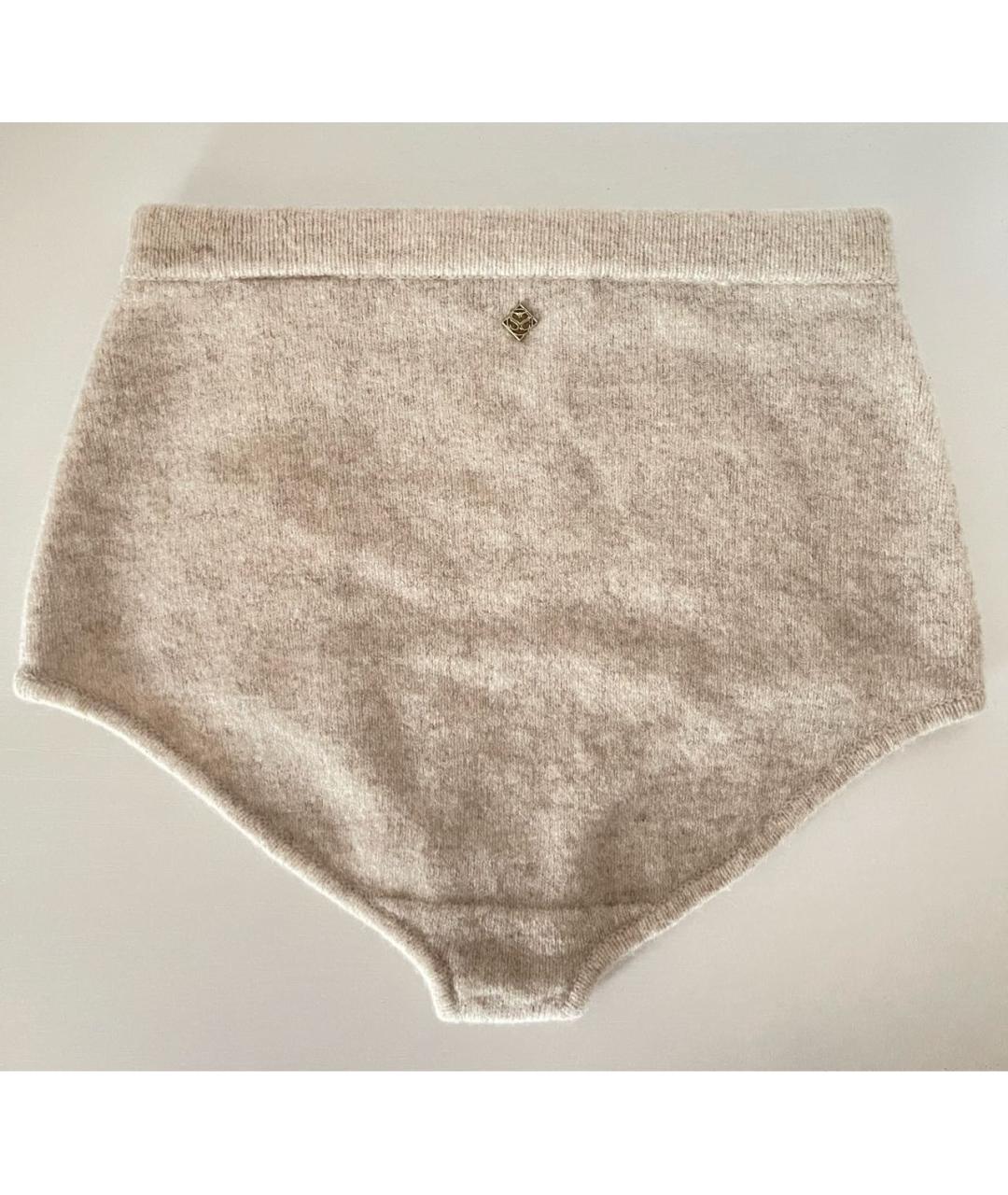 SANDRO Бежевые шерстяные шорты, фото 2