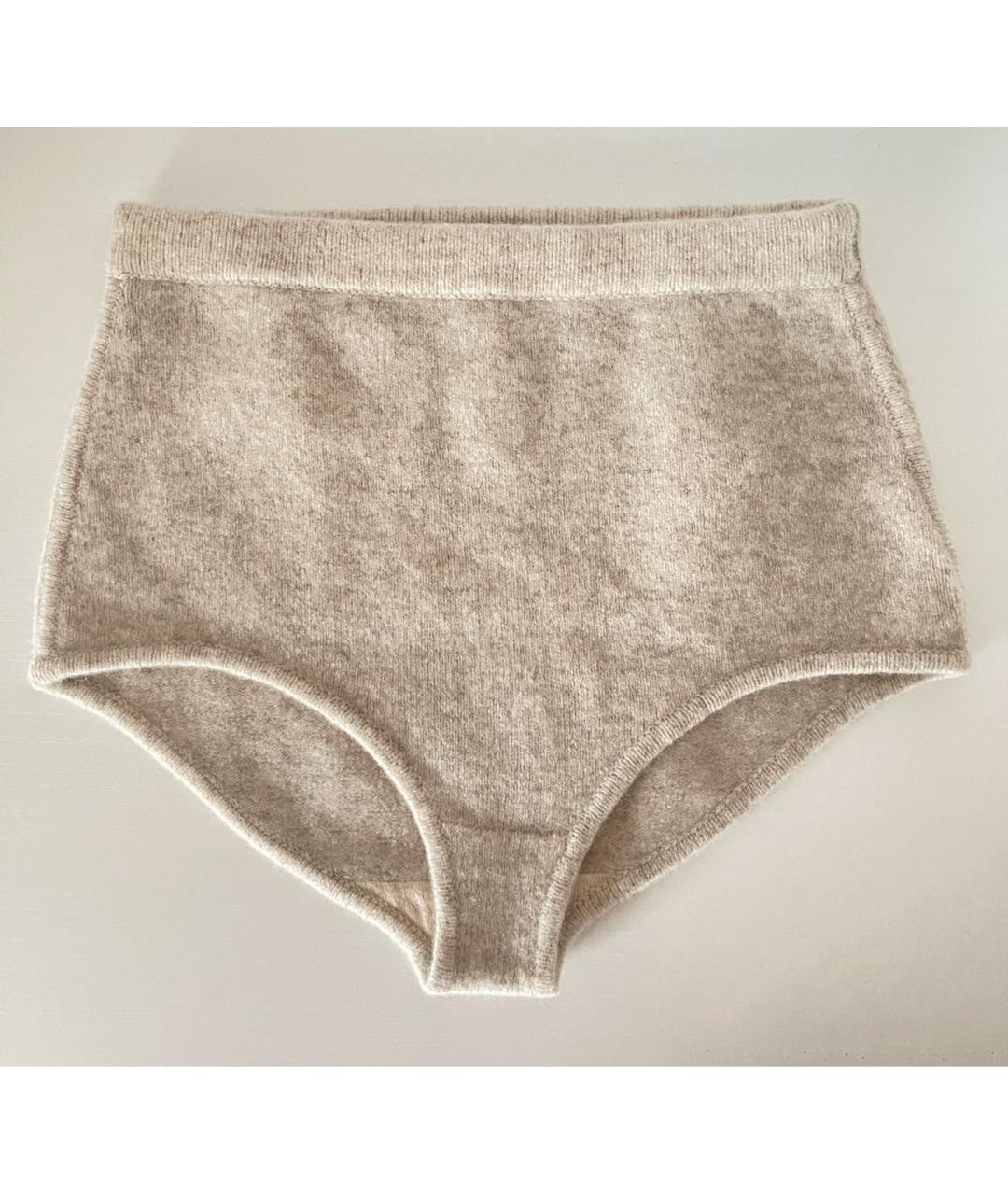 SANDRO Бежевые шерстяные шорты, фото 5