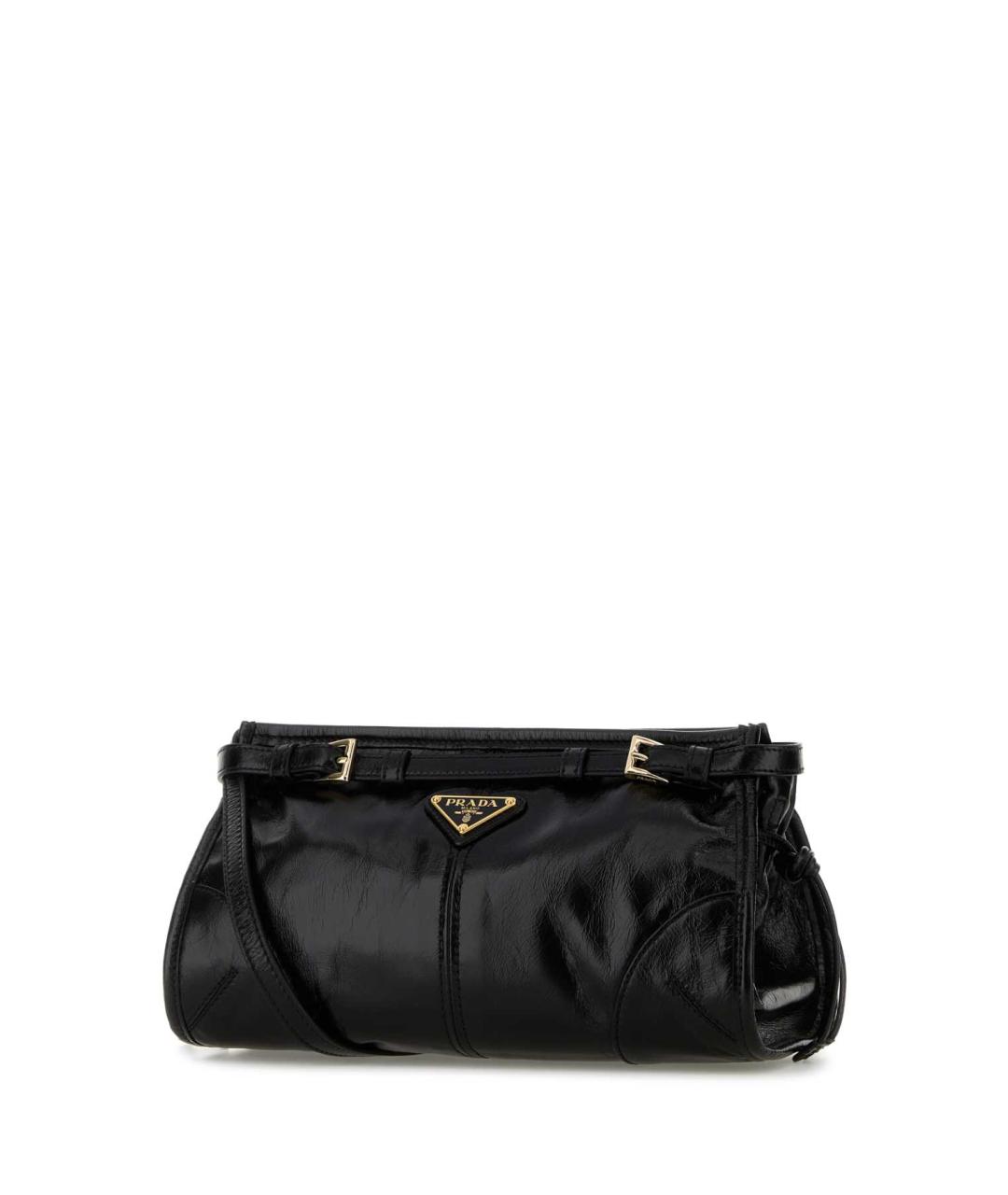 PRADA Черная кожаная сумка через плечо, фото 2