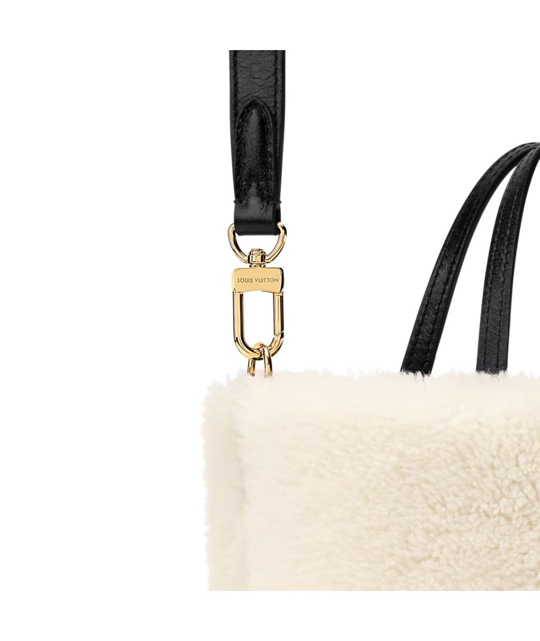 LOUIS VUITTON Коричневая кожаная сумка через плечо, фото 3