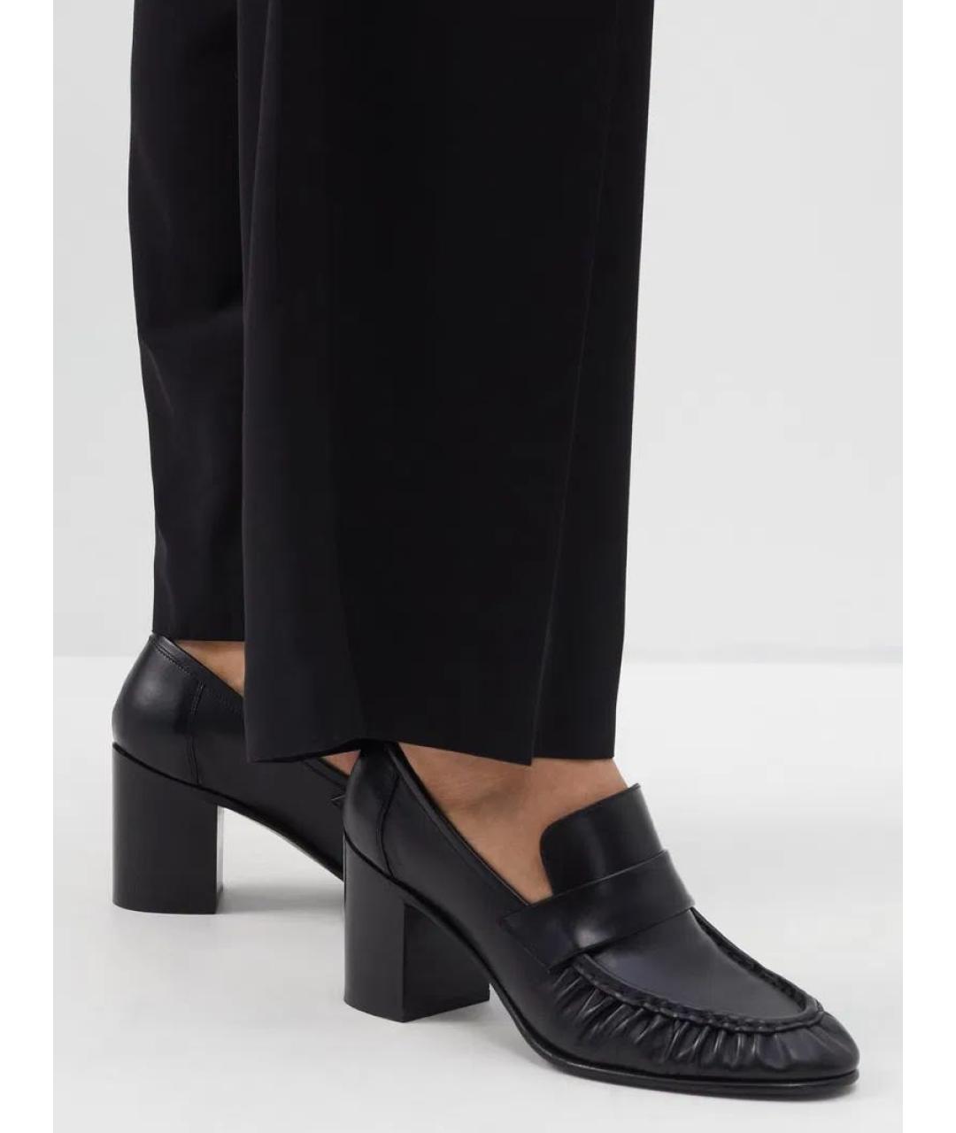 THE ROW Коричневые кожаные туфли, фото 3