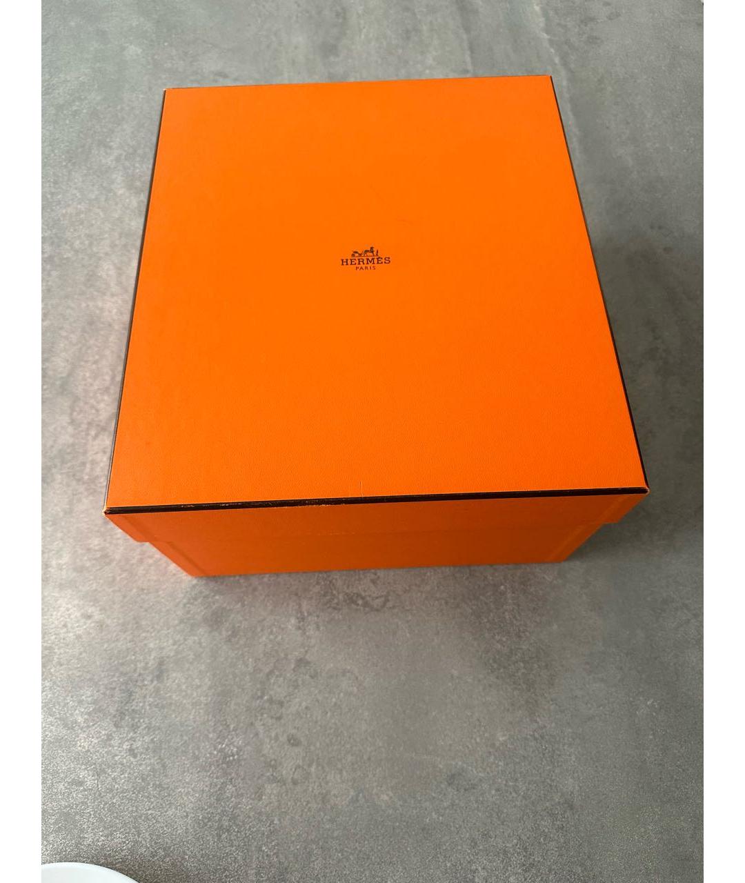 HERMES Антрацитовая кожаная сумка с короткими ручками, фото 5