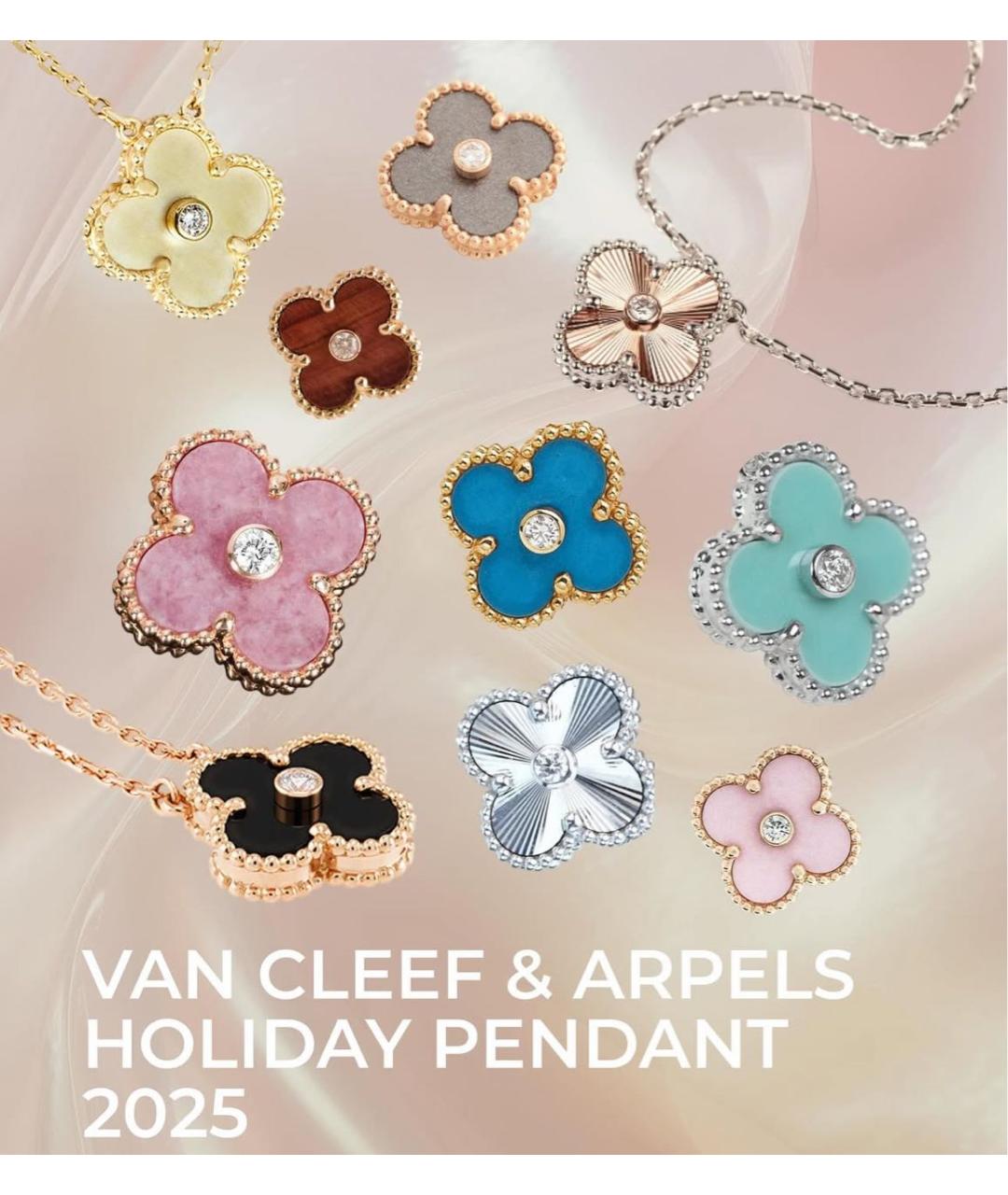 VAN CLEEF & ARPELS Розовая подвеска из розового золота, фото 4