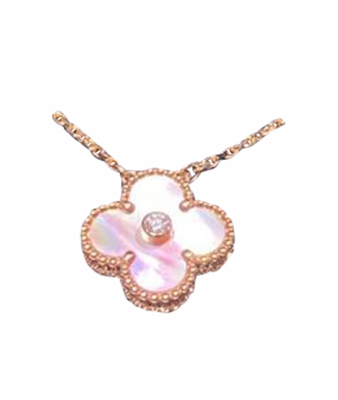 VAN CLEEF & ARPELS Розовая подвеска из розового золота, фото 1