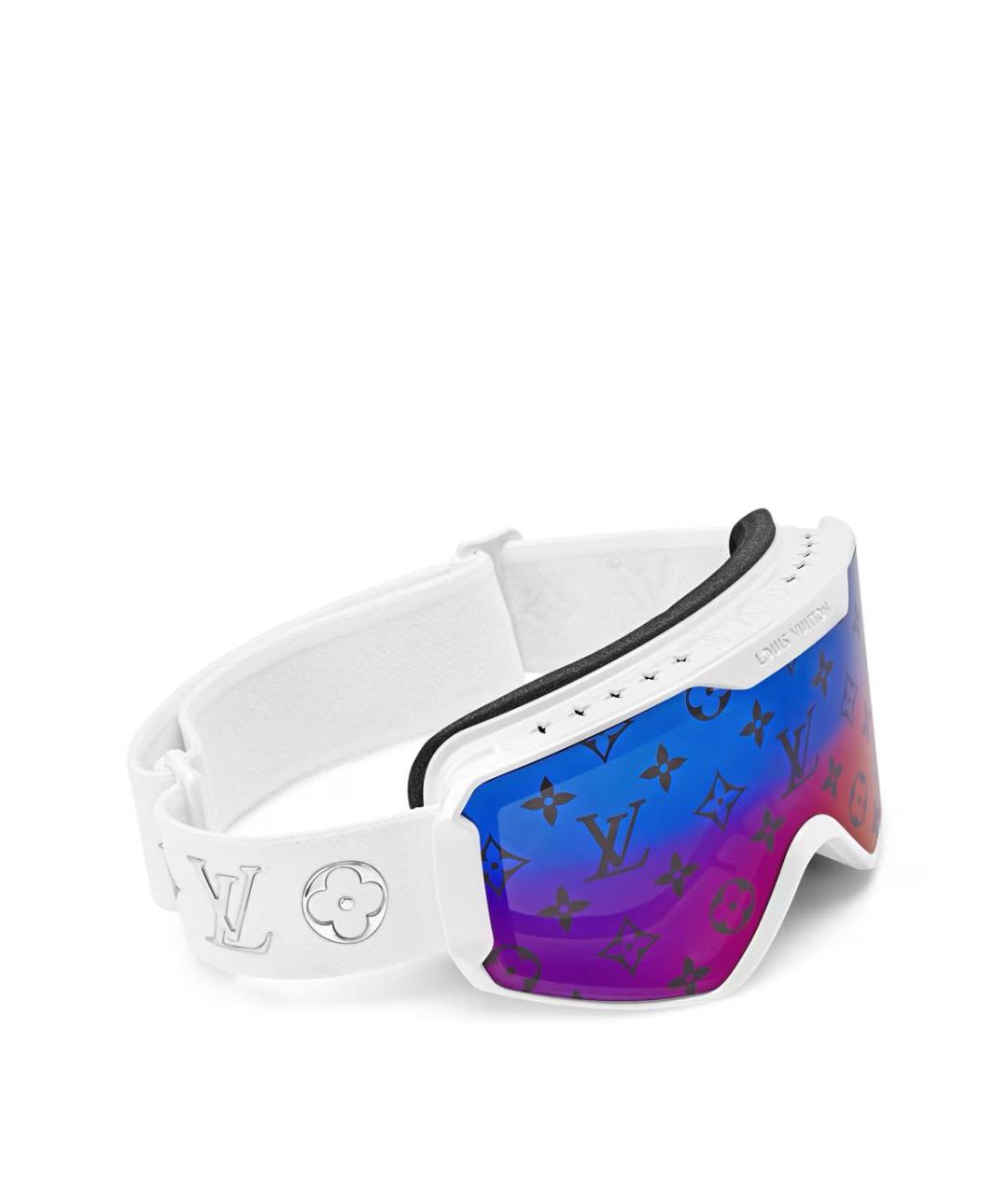 LOUIS VUITTON Белые солнцезащитные очки, фото 3