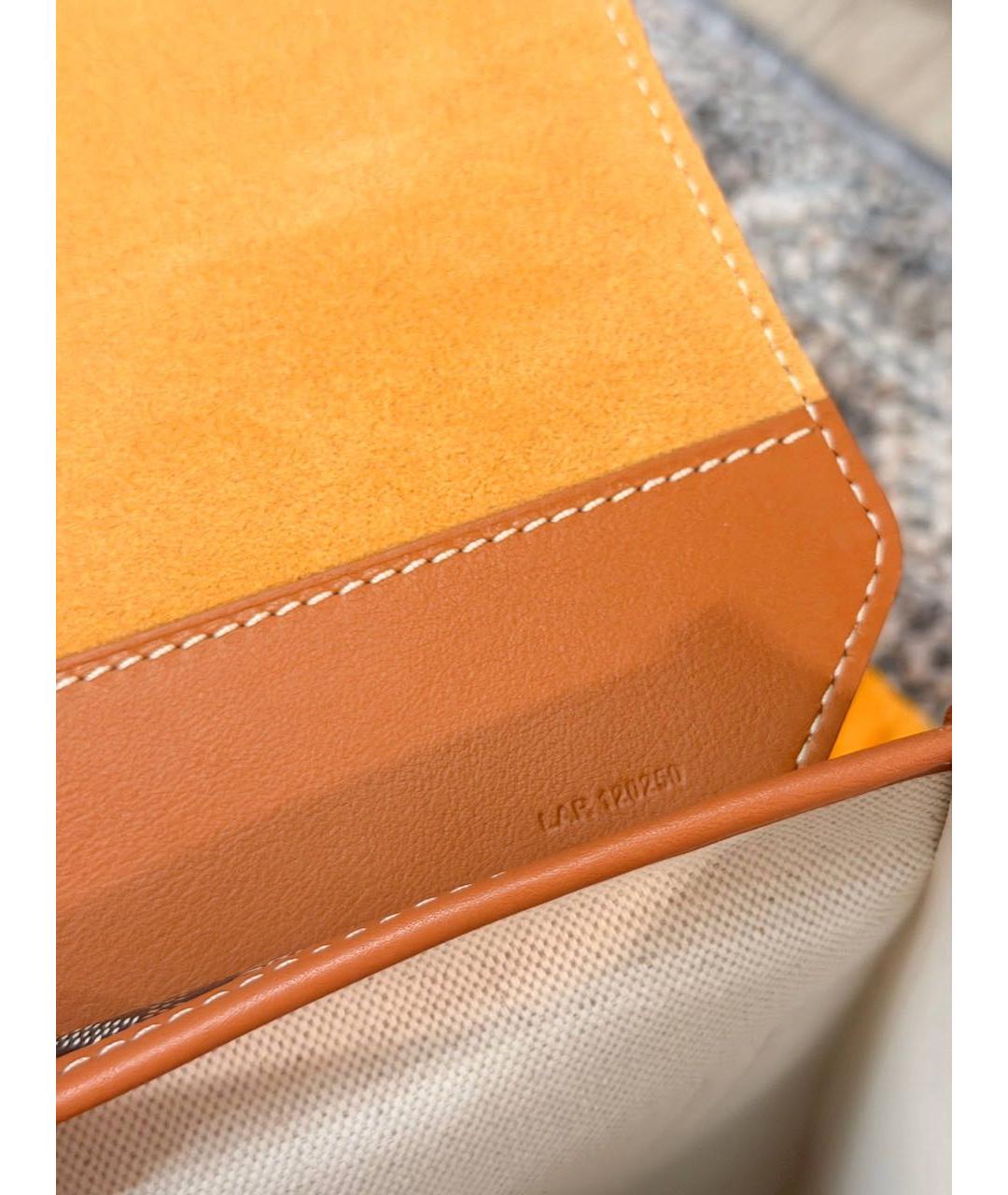 GOYARD Коричневая сумка на плечо, фото 6