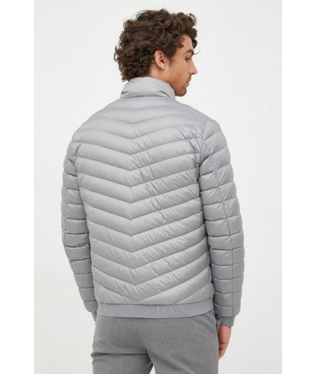 ARMANI EXCHANGE Серая полиамидовая куртка, фото 2