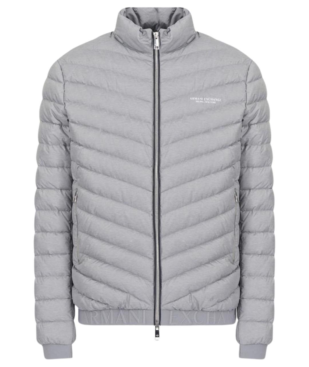 ARMANI EXCHANGE Серая полиамидовая куртка, фото 1