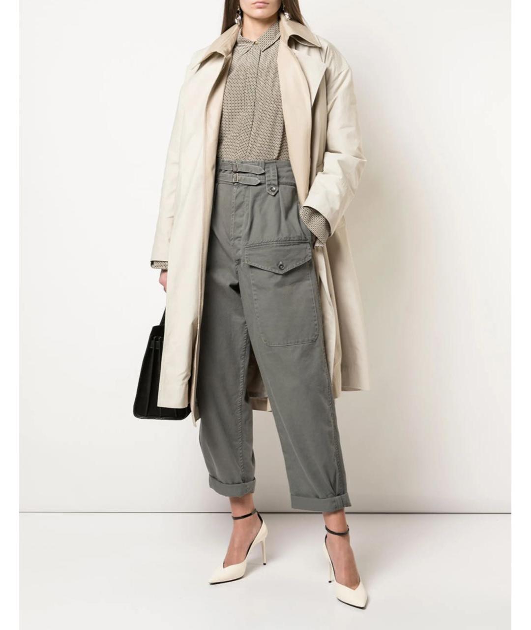 SAINT LAURENT Прямые брюки, фото 2