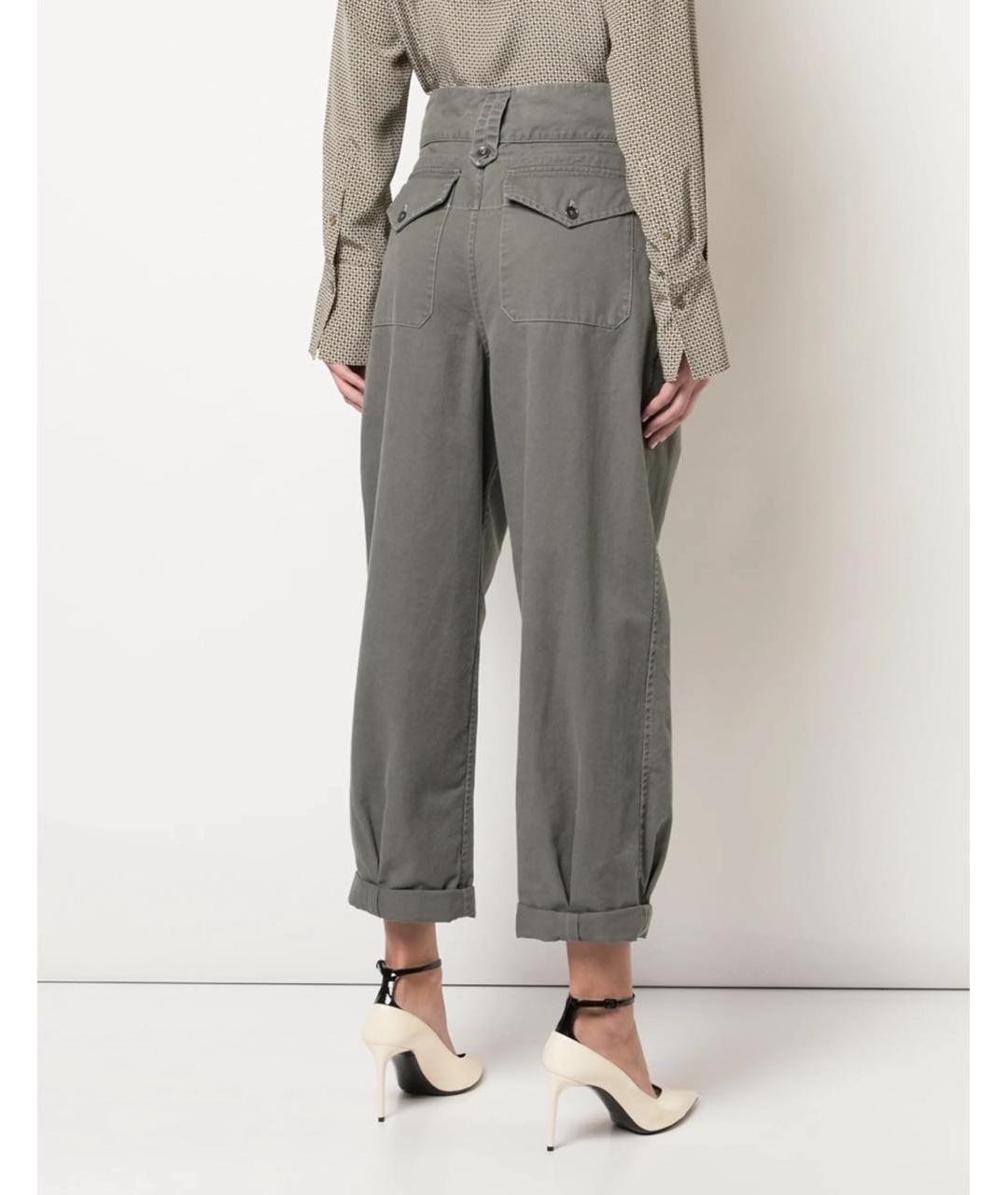 SAINT LAURENT Прямые брюки, фото 3