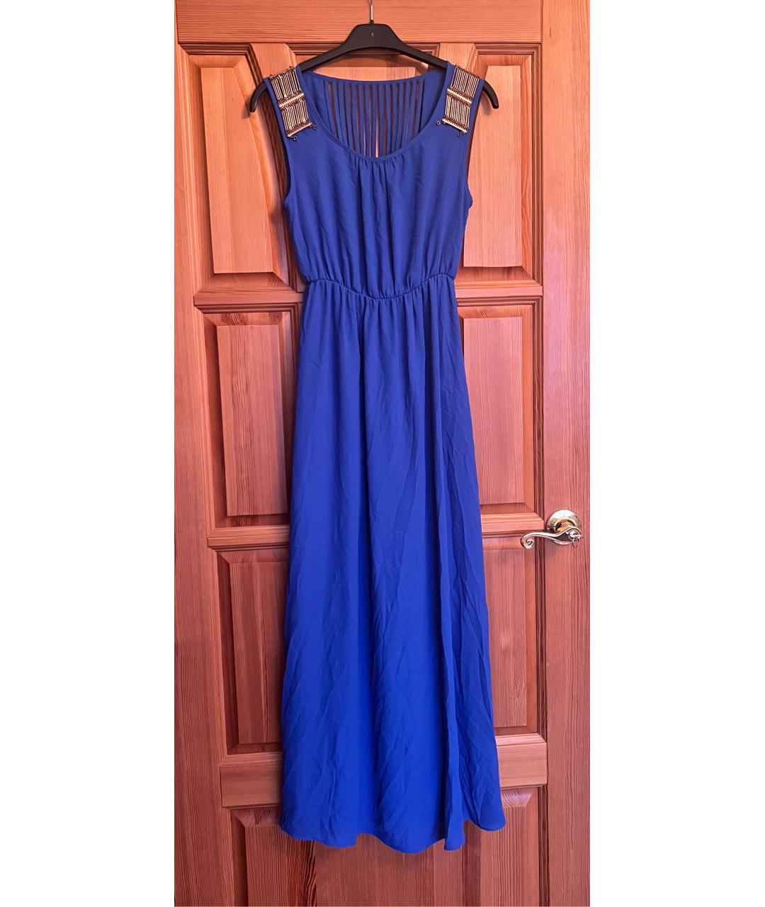 MICHAEL MICHAEL KORS Синее повседневное платье, фото 4