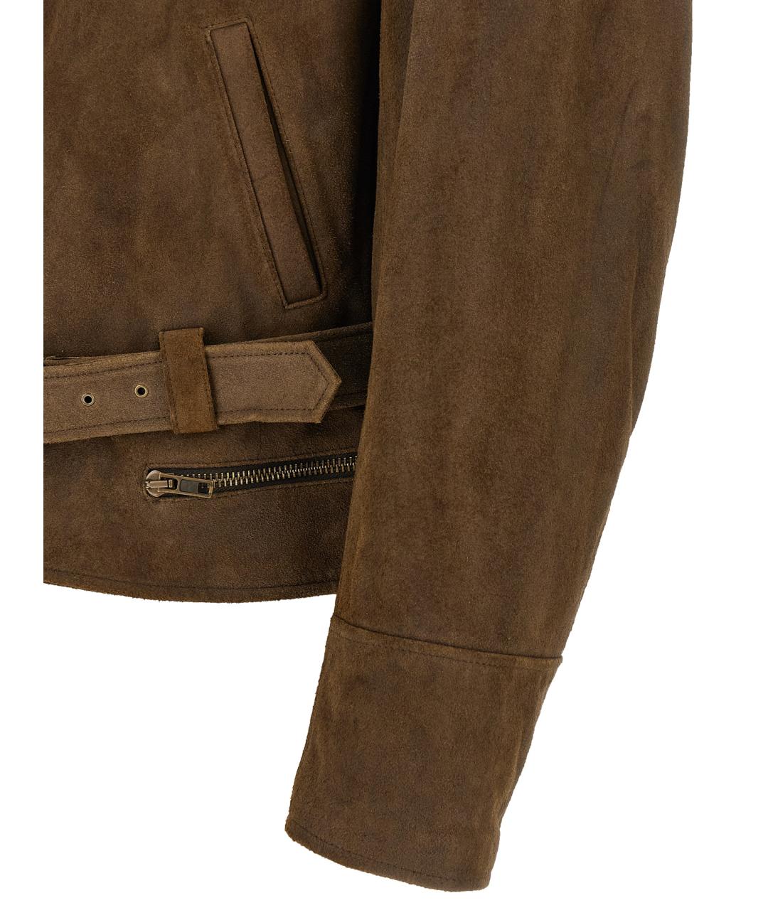 MM6 MAISON MARGIELA Коричневая куртка, фото 2