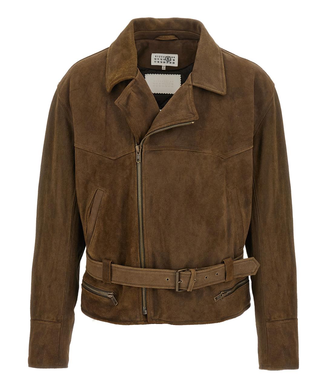 MM6 MAISON MARGIELA Коричневая куртка, фото 1