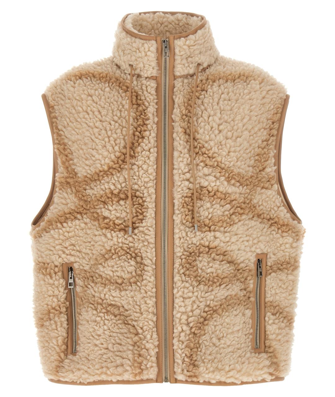 LOEWE Бежевая жилетка, фото 1