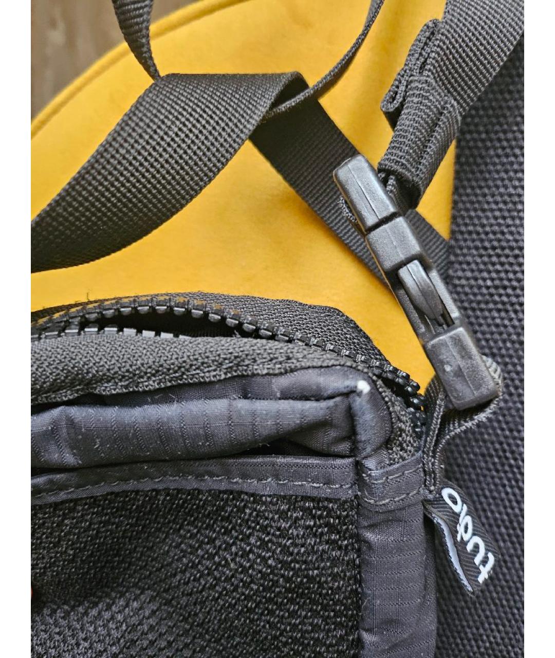 ACNE STUDIOS Черная тканевая сумка на плечо, фото 6