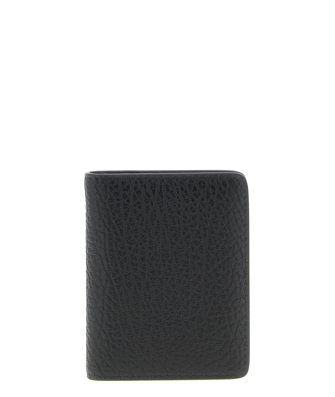 MAISON MARGIELA Черный кожаный кошелек, фото 2