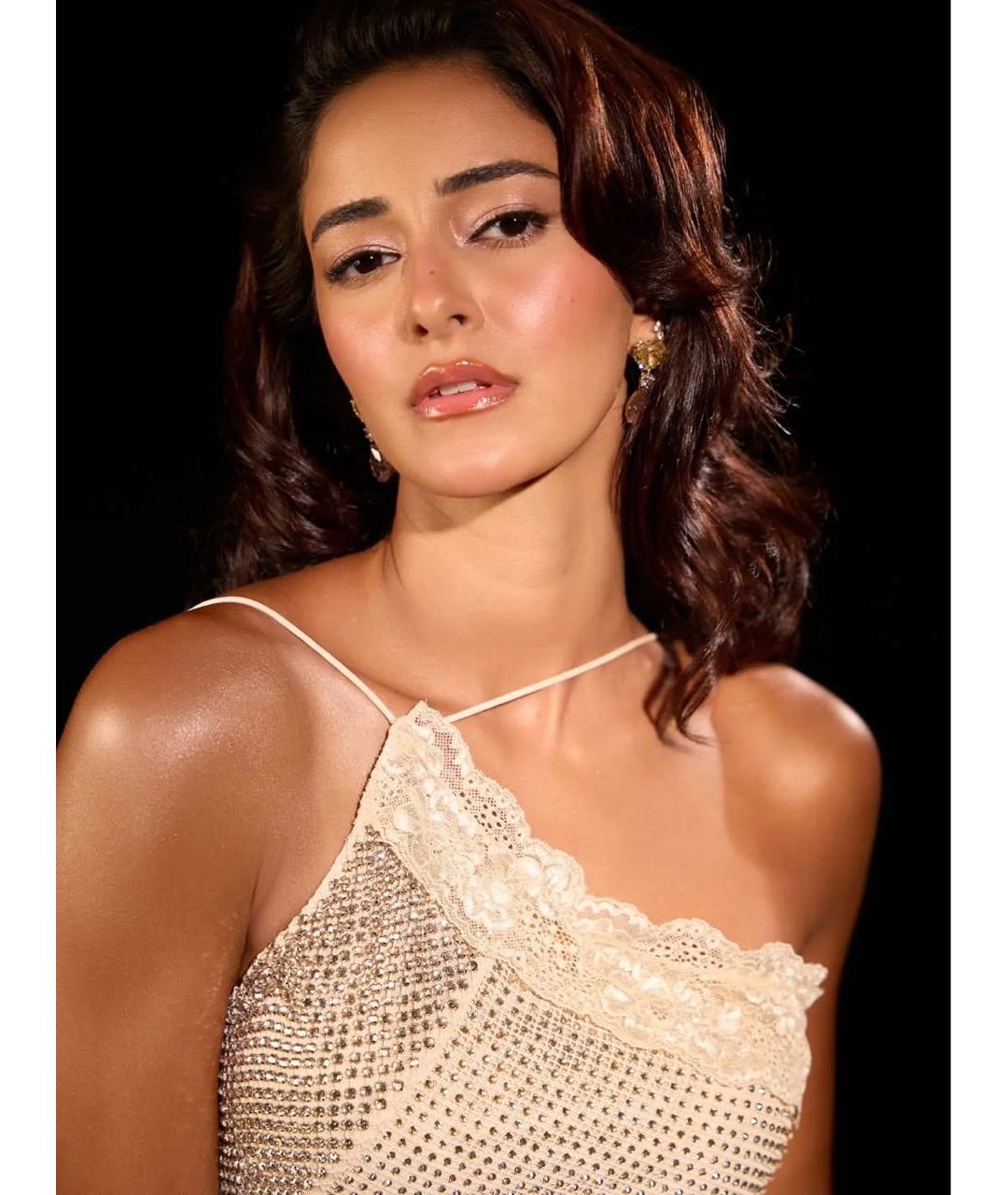 SELF-PORTRAIT Бежевое хлопковое вечернее платье, фото 7