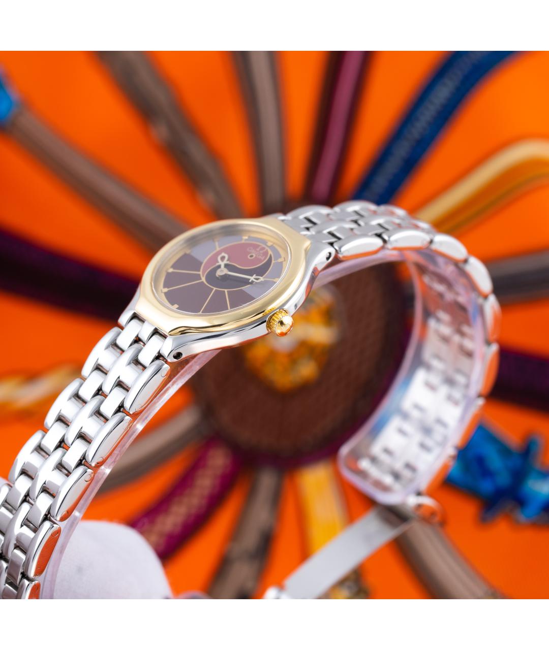 OMEGA Серебряные часы из желтого золота, фото 7