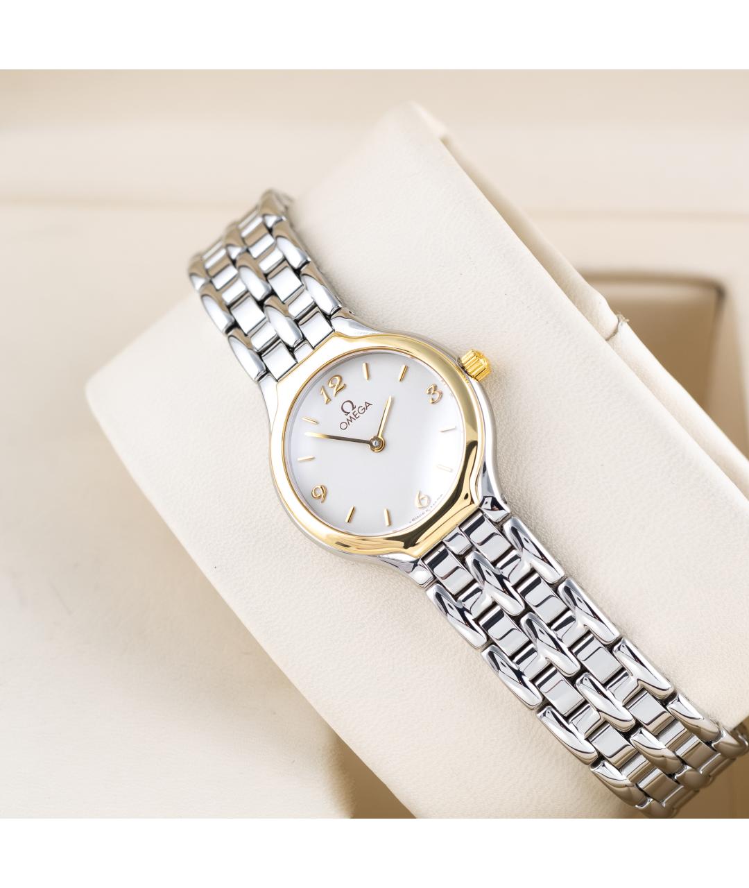 OMEGA Серебряные часы из желтого золота, фото 3