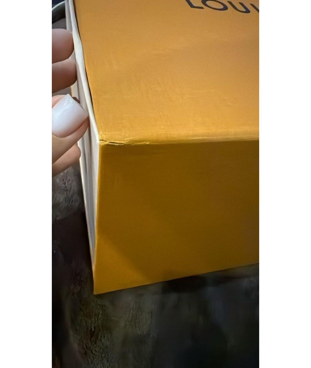 LOUIS VUITTON Коричневые замшевые сабо, фото 7