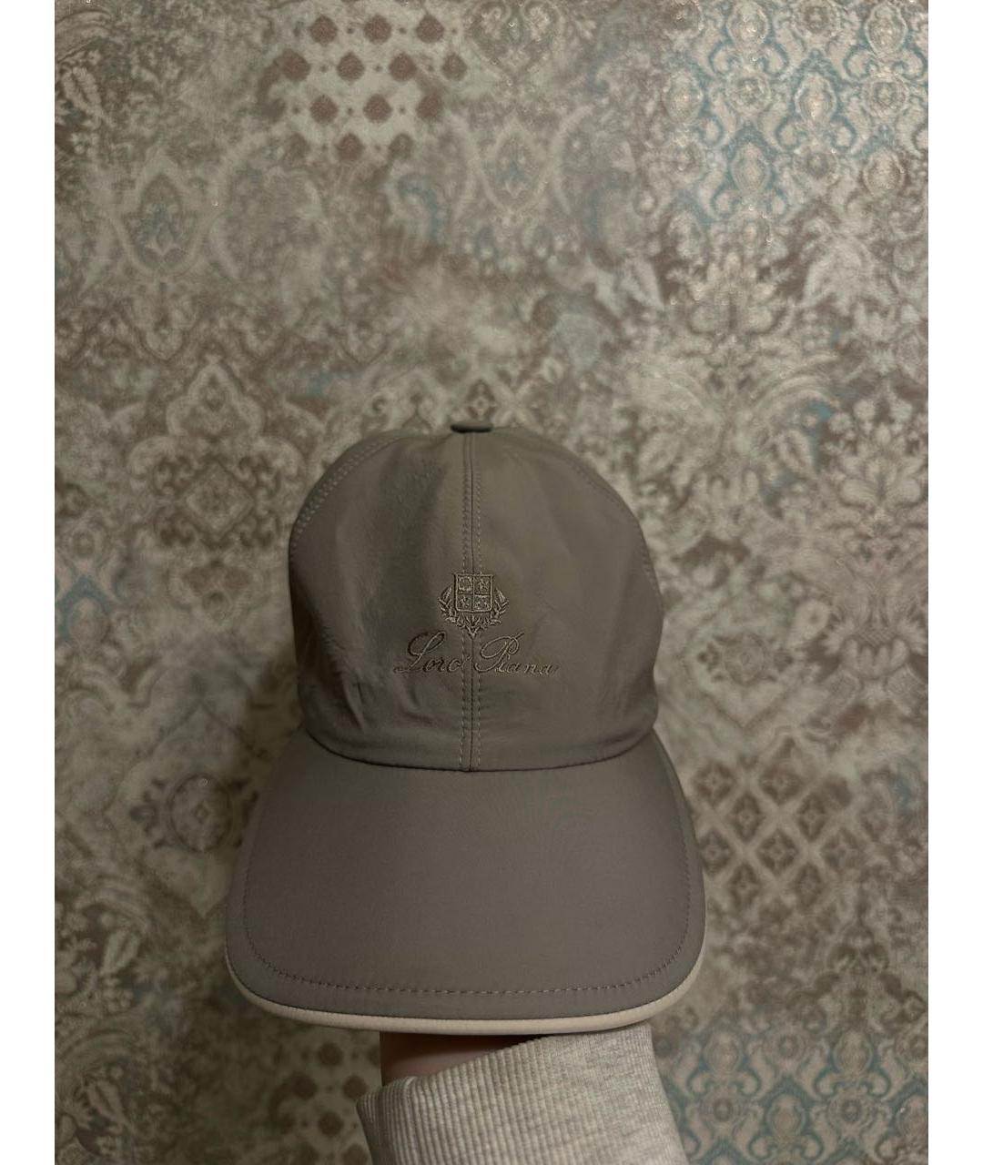 LORO PIANA Бежевая кепка/бейсболка, фото 4