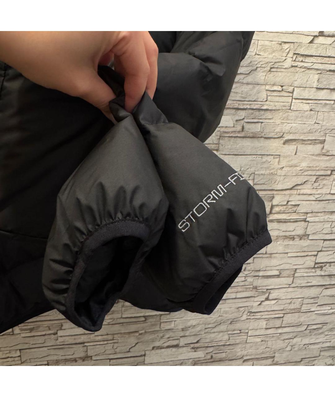 NIKE Черный полиэстеровый пуховик, фото 3