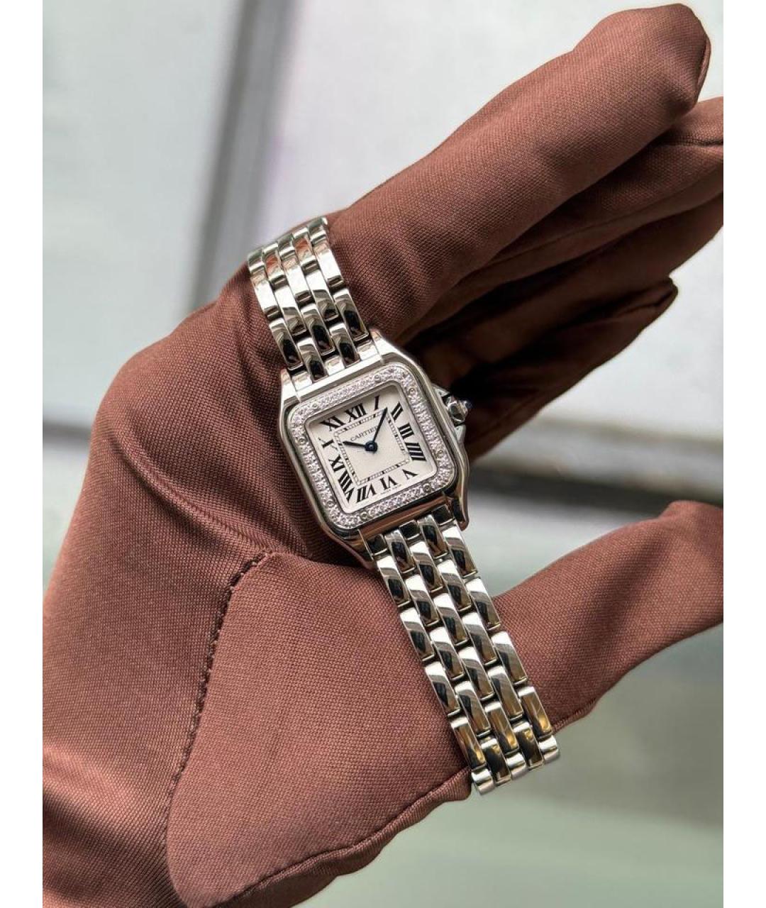 CARTIER Серебряные металлические часы, фото 2