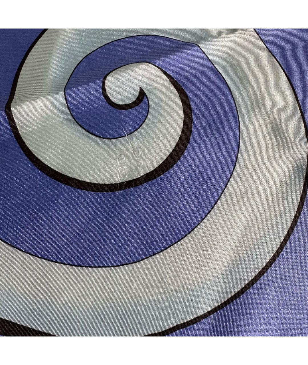 Frey Wille Голубой шелковый платок, фото 4