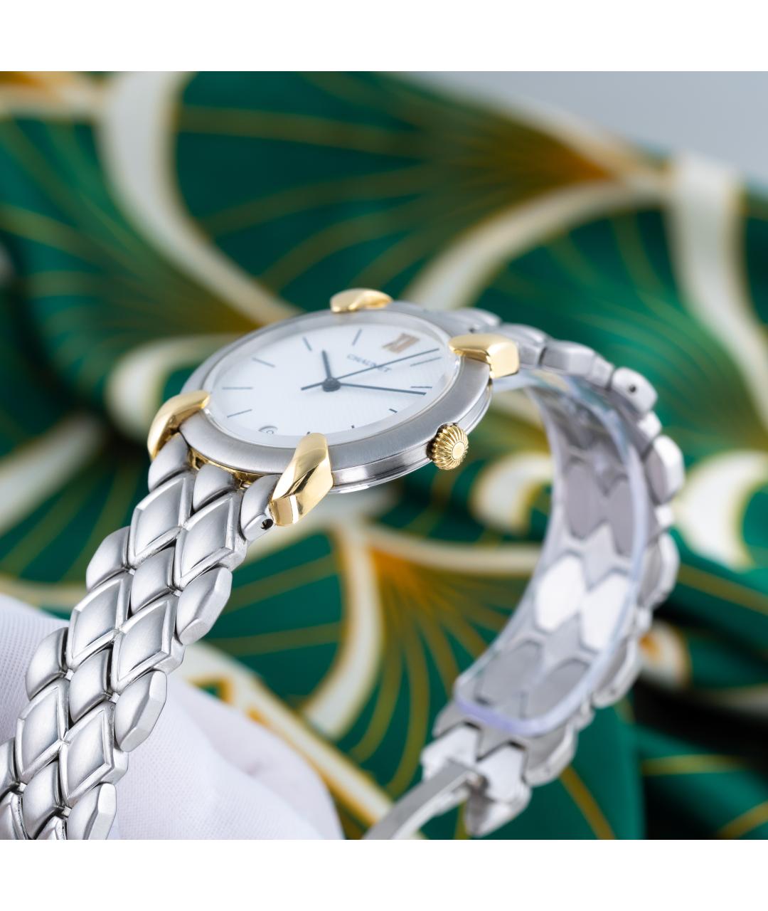 CHAUMET Белые металлические часы, фото 3