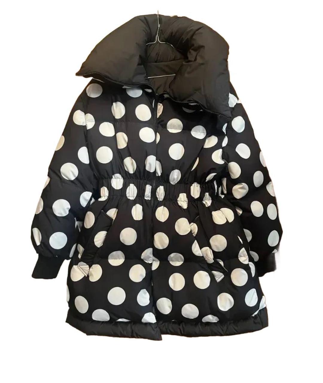 DOLCE&GABBANA Черный полиэстеровый пуховик, фото 4