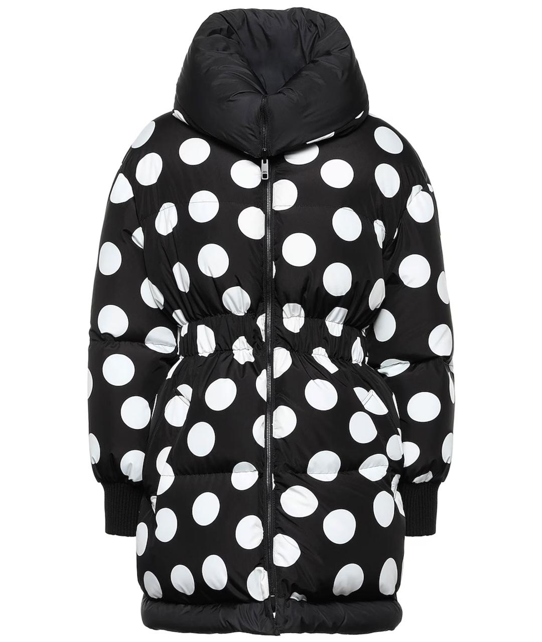 DOLCE&GABBANA Черный полиэстеровый пуховик, фото 1