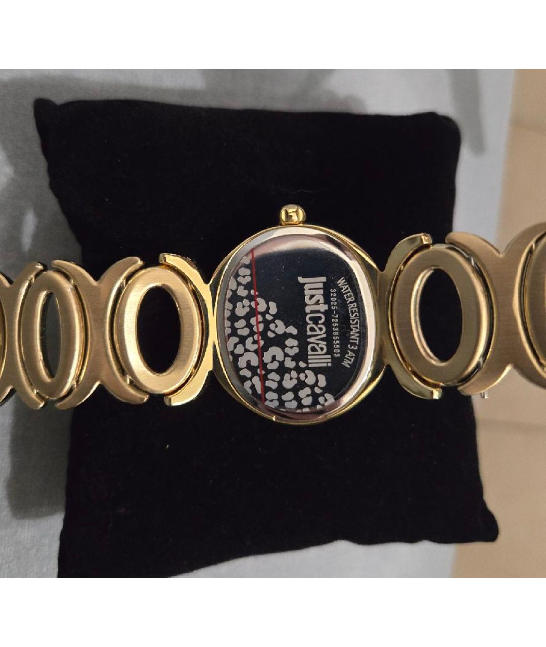 CAVALLI CLASS Золотые металлические часы, фото 3