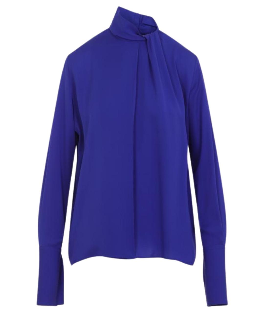 TOM FORD Синяя шелковая рубашка, фото 1