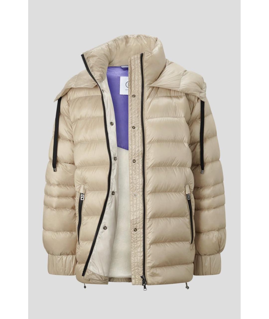 BOGNER Бежевый пуховик, фото 4